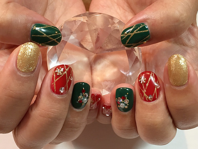 バイヤスチェック×雪の結晶。