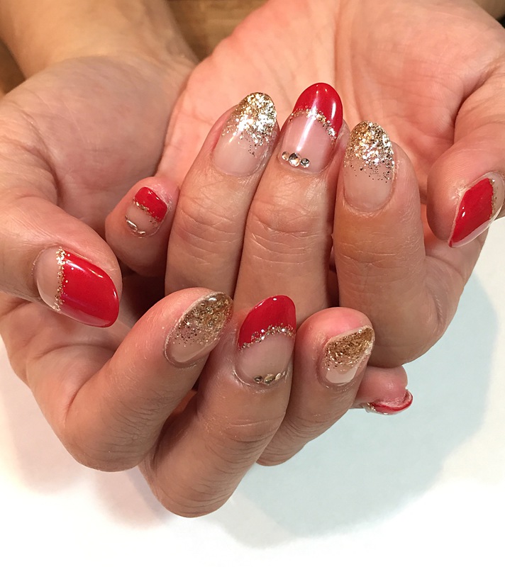 Red×シャンパン。