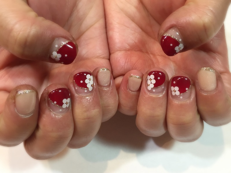 お正月ネイル。