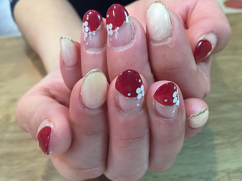 お正月ネイル。