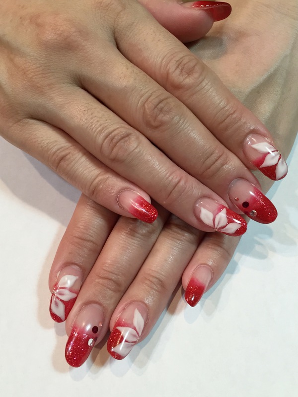 エンボスアート ネイル。