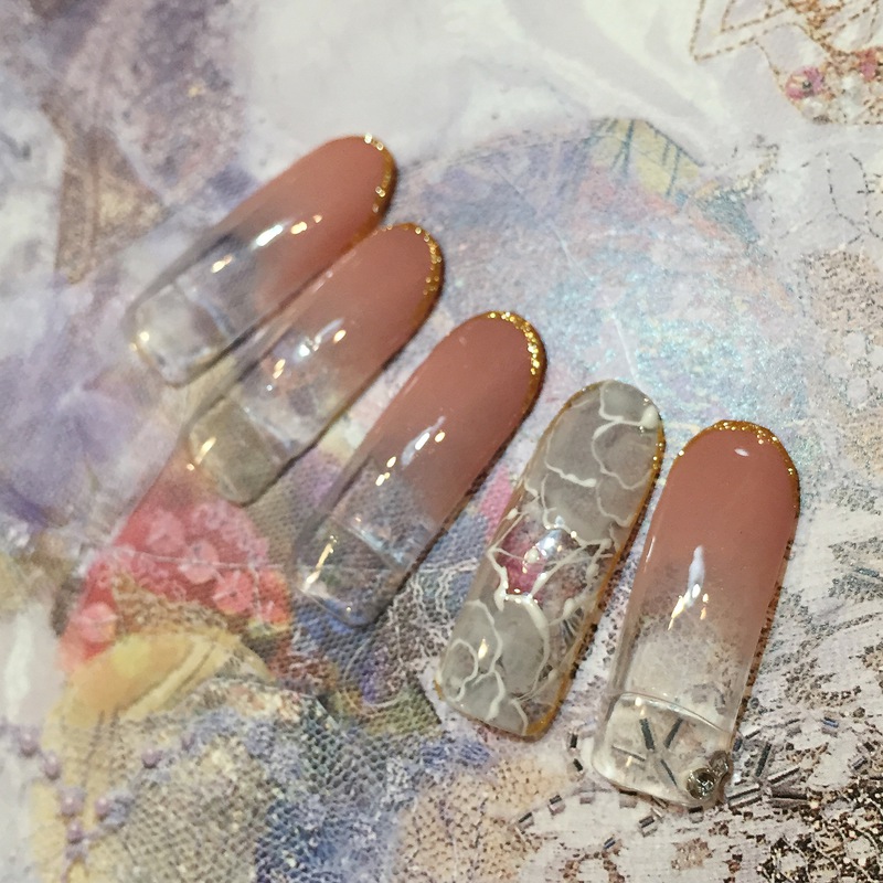 卒入式ネイル。　2017