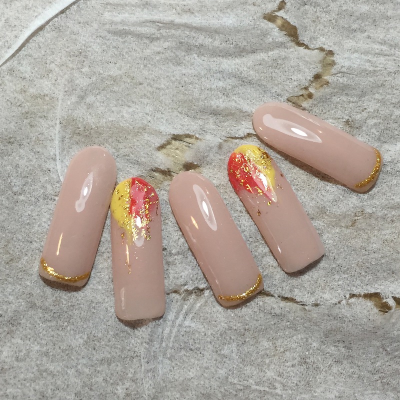 【ＮＥＷ】塗りかけネイル。