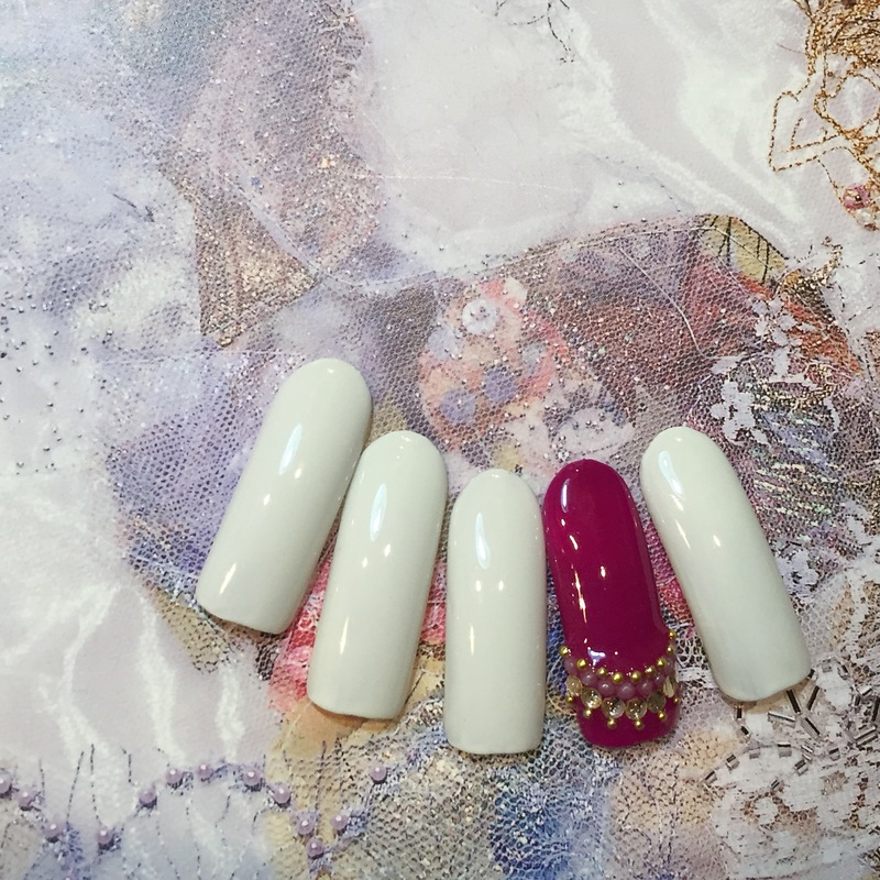 2017 X’masビジューネイル。