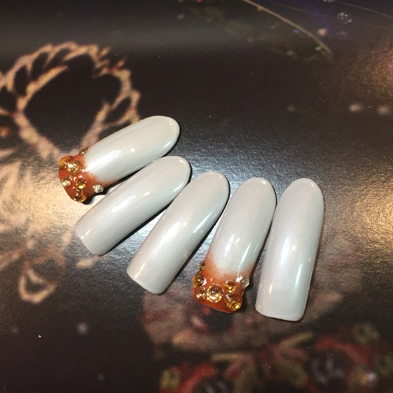 【New Yearネイル】シックグレー×赤みブラウン。