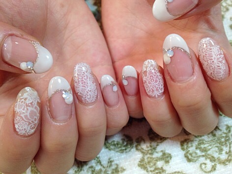 Sheer White ブライダルアレンジ。