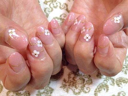 グラデ × ホロflower。