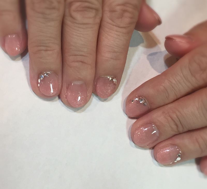 シアーグラデ×ポイントアート。