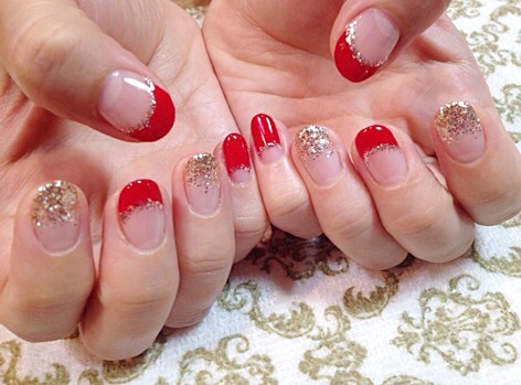 Red×シャンパン。