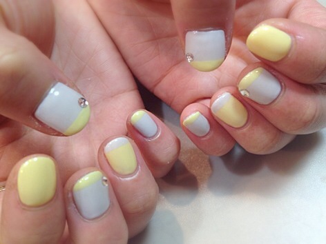 バイカラー NAIL。