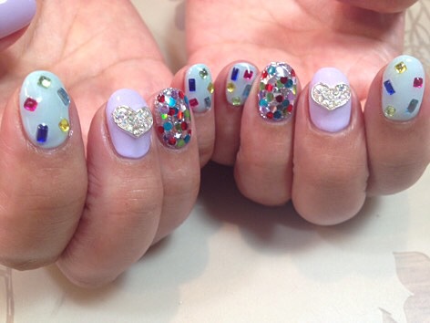 ハート♡パヴェ。