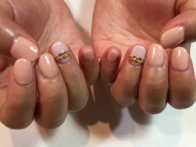 重ね付け★リングネイル。