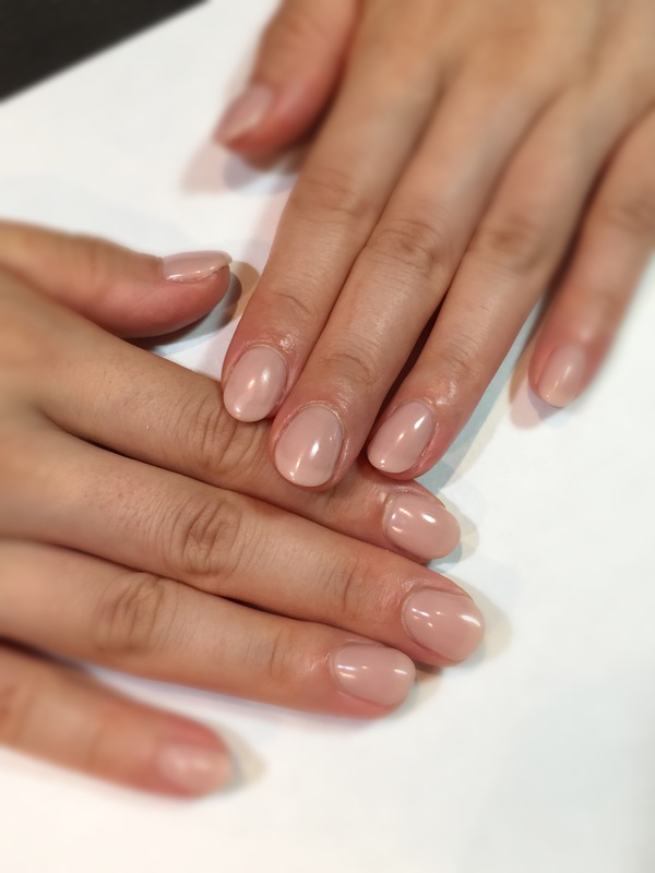 ブライダル１ヶ月前コース♡ワンカラーネイル。
