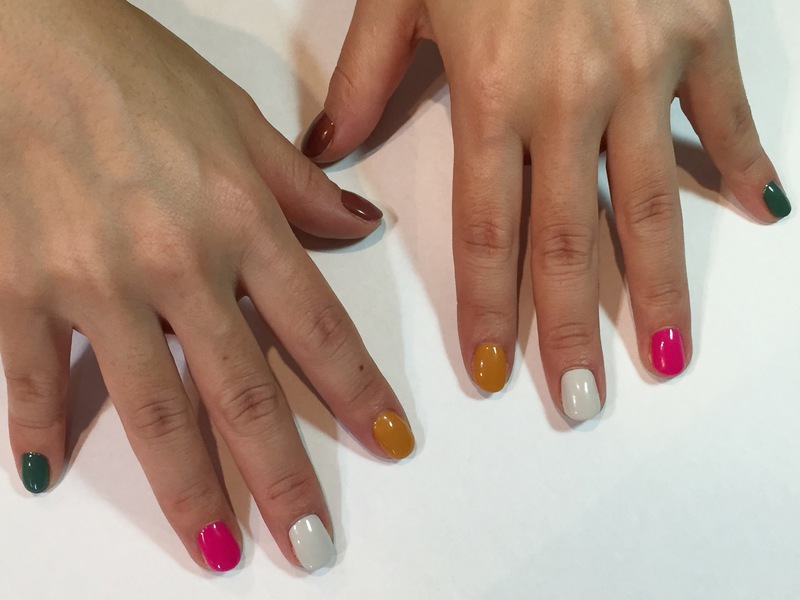 オータム ５色ショートネイル★