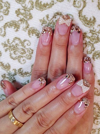 シャンパン NAIL。