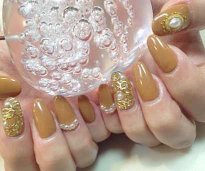 アンティークなアクセ風 NAIL。