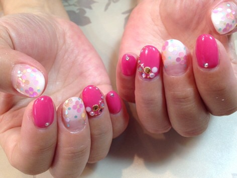 ホロフラワー×Candy Pink。