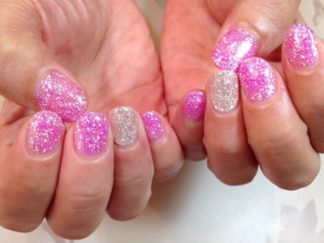 シュガーネイル風に。