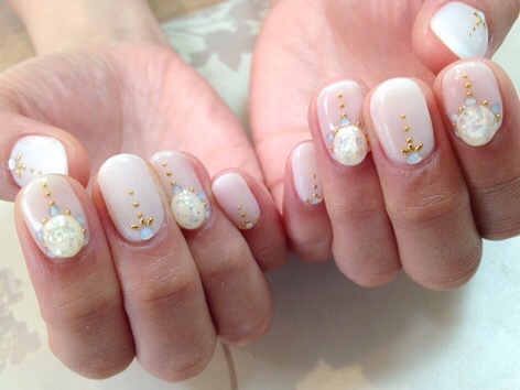 シースルーWhite×ボヘミアンテイストに。