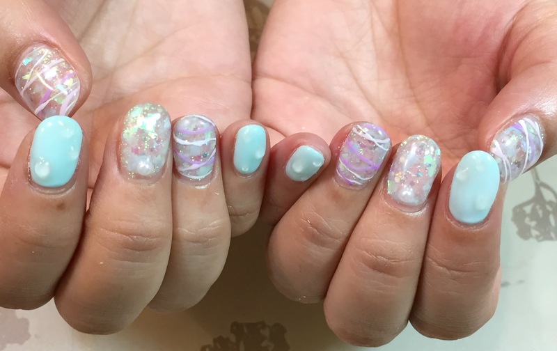ヨーヨー＆水滴ＮＡＩＬ。